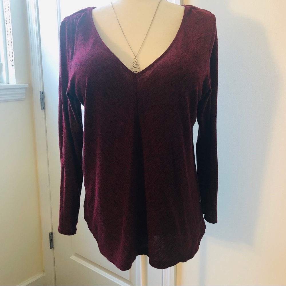 Mossimo blouse with zipper back